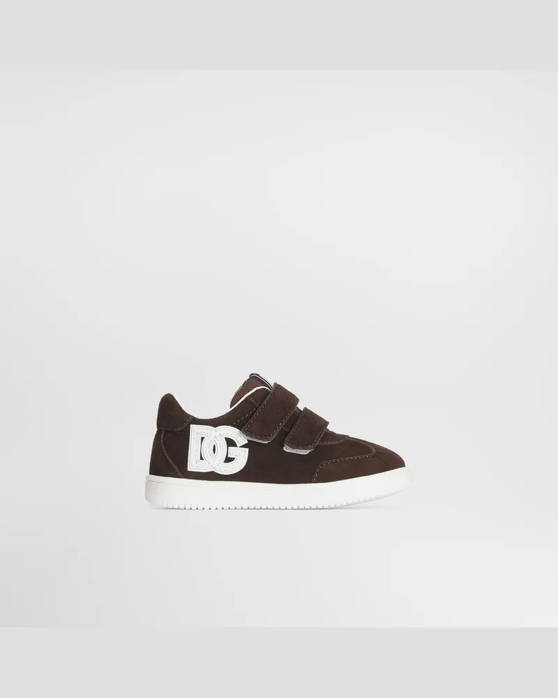 Dolce & Gabbana Sneaker Dg Original In Tessuto Velour - Uomo Collection 
