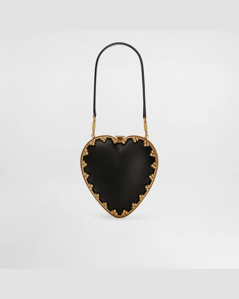 Dolce & Gabbana Minaudière Dolce Box In Nappa - Donna Borse A Mano Multicolore Nero