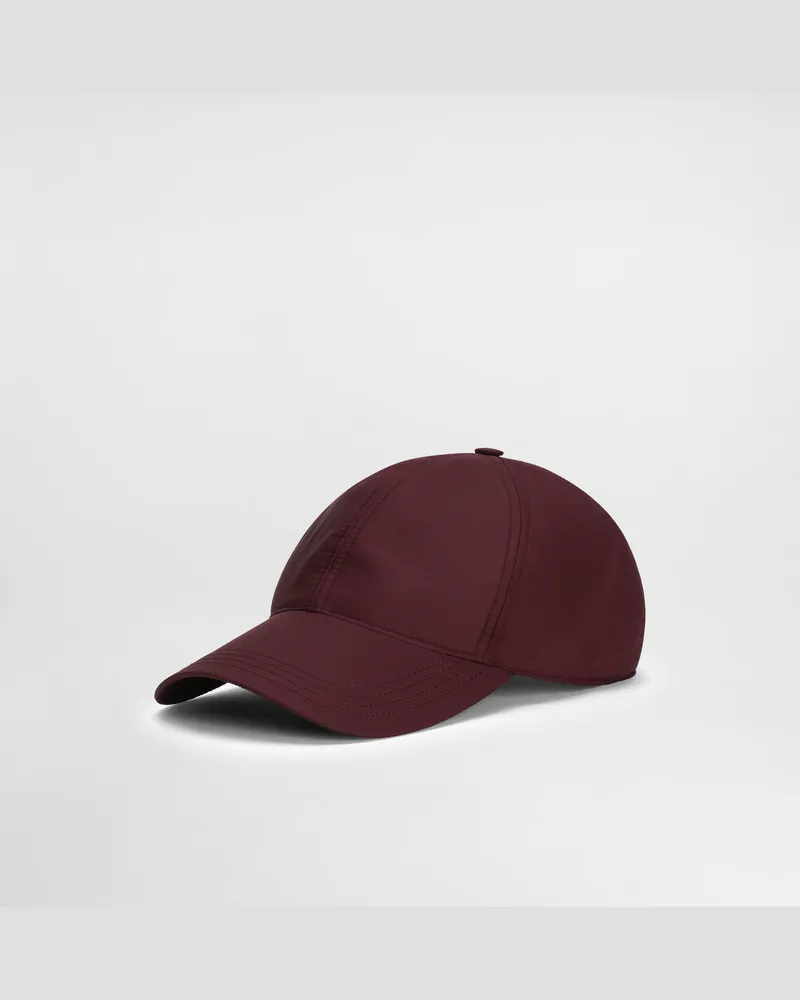 Dolce & Gabbana Cappello Da Baseball Con Logo - Uomo Cappelli E Guanti Bordeaux Vino