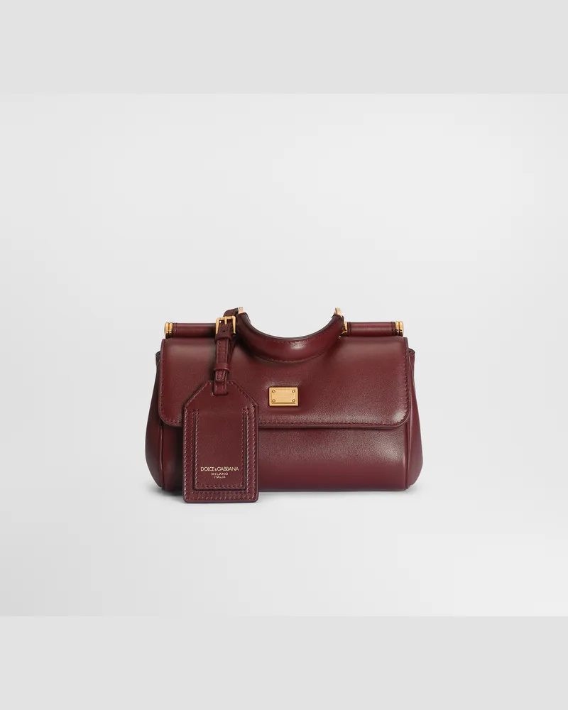 Dolce & Gabbana Borsa A Mano My Sicily - Donna Borse A Mano Bordeaux Bordeaux