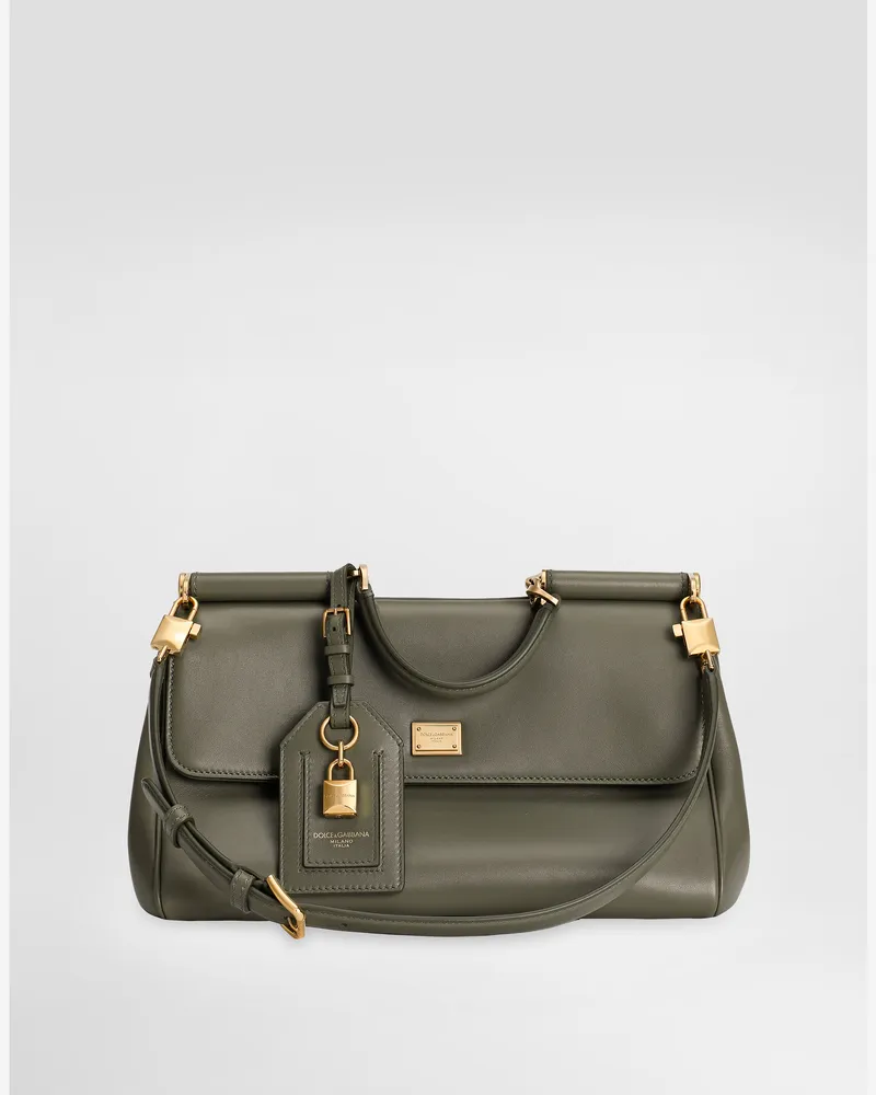 Dolce & Gabbana Borsa A Mano My Sicily - Donna Borse A Mano Verde Verde