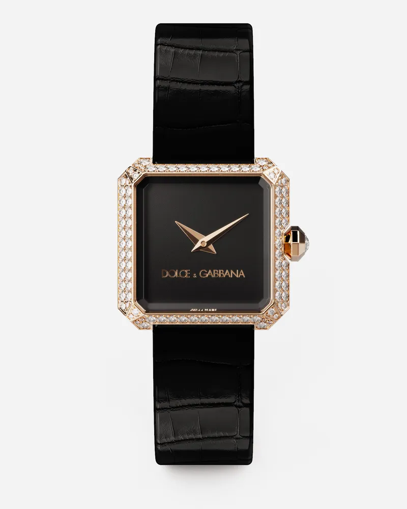 Dolce & Gabbana Orologio Oro E Diamanti - Donna Orologi Nero Nero