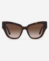 Dolce & Gabbana Dg Crossed Sunglasses - Donna Icons Avana Generic