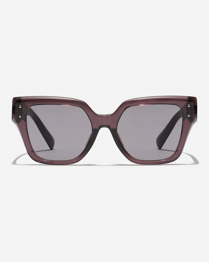 Dolce & Gabbana Occhiali Da Sole Dg Sharped - Donna Occhiali Da Sole Viola Trasparente Generic