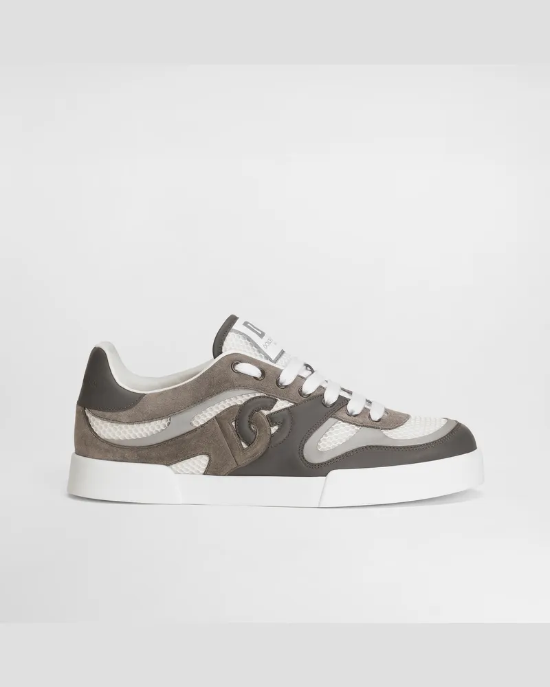 Dolce & Gabbana Sneaker Strobel Portofino Light In Pelle Di Vitello - Uomo Sneaker Multicolore Multicolore