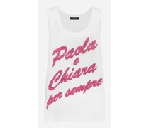 paola E Chiara Per Sempre" Tank Top - Uomo T-shirts E Polo Multicolore Cotone