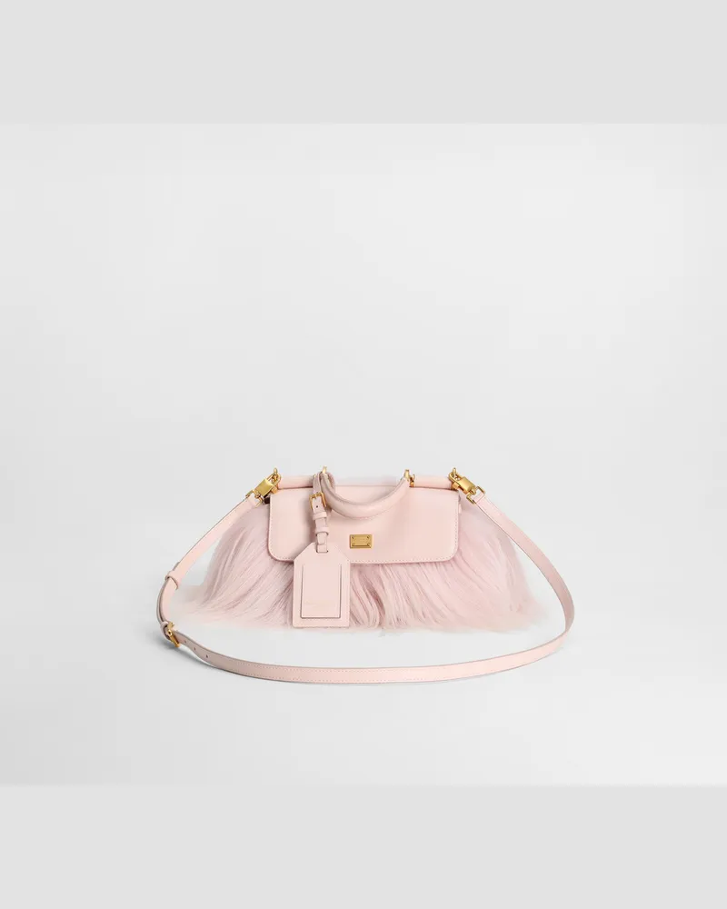 Dolce & Gabbana Borsa A Mano My Sicily Mini In Kidassia E Pelle Di Vitello Plongé - Donna Borse A Mano Multicolore Multicolore