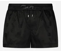 Boxer Corto - Uomo Beachwear Nero