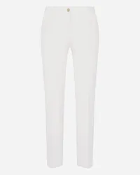 Dolce & Gabbana Wool Pants - Donna Pantaloni E Shorts Bianco Lana Bianco