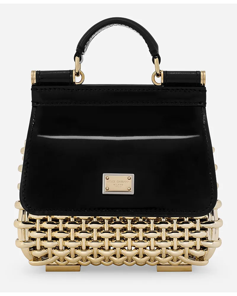 Dolce & Gabbana Borsa A Mano Sicily Box Mini - Donna Borse Mini Micro E Pochette Multicolore Multicolore