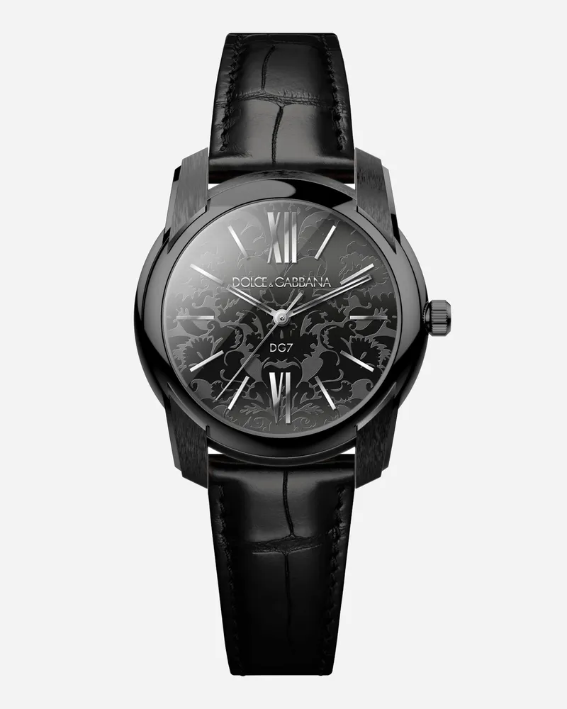 Dolce & Gabbana Orologio Damasco - Uomo Orologi Nero Nero
