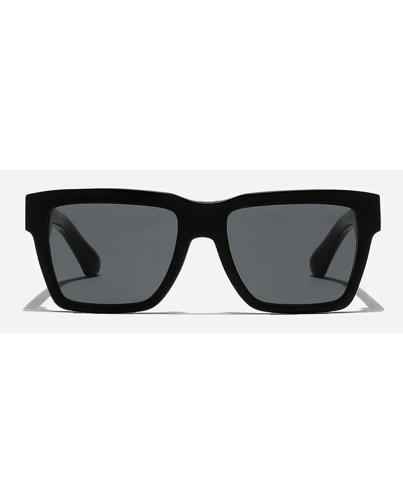 Dolce & Gabbana Occhiali Da Sole Mirror Logo - Donna Occhiali Da Sole Nero Acetato Generic