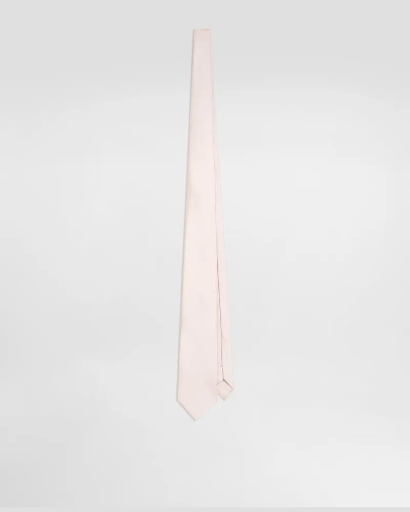 Dolce & Gabbana Cravatta In Twill Di Seta - Uomo Cravatte E Pochette Rosa Rosa