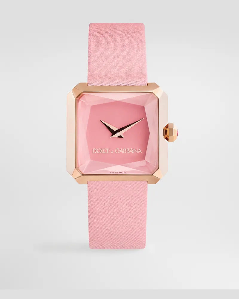 Dolce & Gabbana Sofia Rose Gold Watch - Donna Orologi Fucsia Fucsia