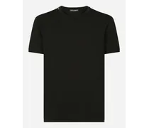 T-shirt In Cotone - Uomo T-shirts E Polo Nero Cotone
