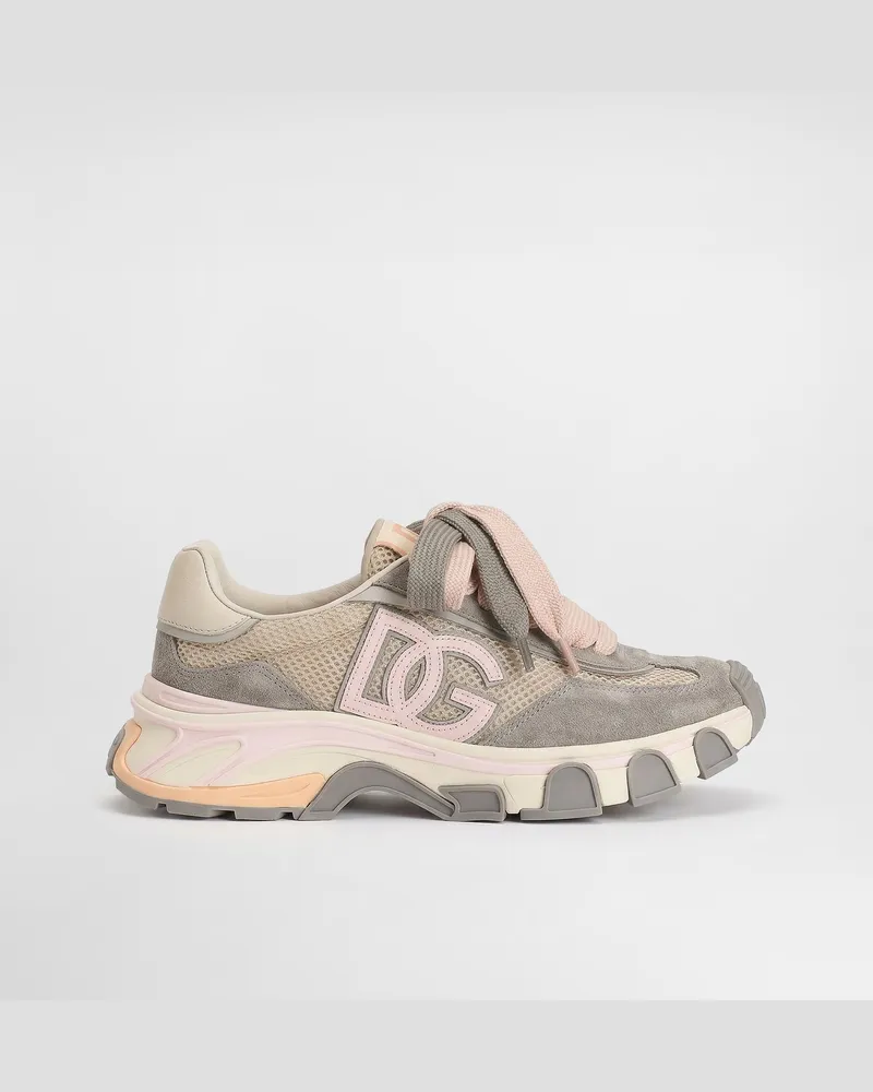 Dolce & Gabbana Sneaker Dg Country Road In Tessuto - Donna Sneaker Multicolore Multicolore