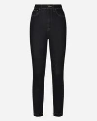 Dolce & Gabbana Jeans Grace In Denim Stretch Deep Blue - Donna Denim Multicolore Denim Variante