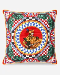 Dolce & Gabbana Velvet Cushion Medium - Cuscini Medi Multicolore Multicolore