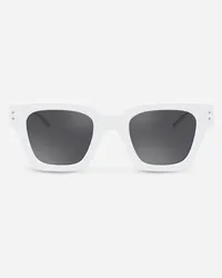 Dolce & Gabbana Dg Icon Sunglasses - Uomo Occhiali Da Sole Bianco Generic