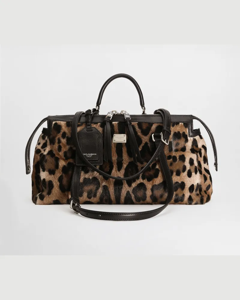 Dolce & Gabbana Borsa Vittoria Stampa Leo - Donna Borse A Spalla E Tracolla Multicolore Multicolore