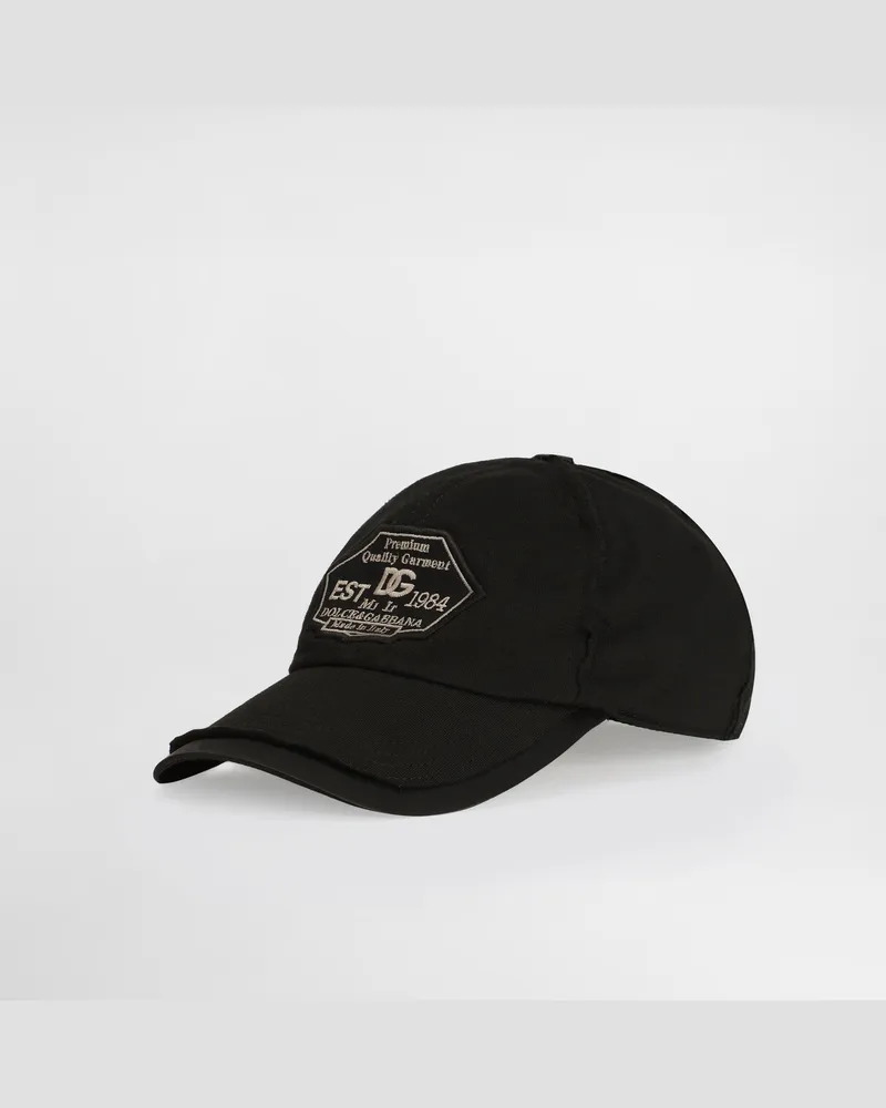 Dolce & Gabbana Cappello Baseball In Jersey - Uomo Cappelli E Guanti Multicolore Variante