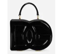 Borsa Box A Mano Dg Logo Bag - Donna Borse A Mano Nero Pelle