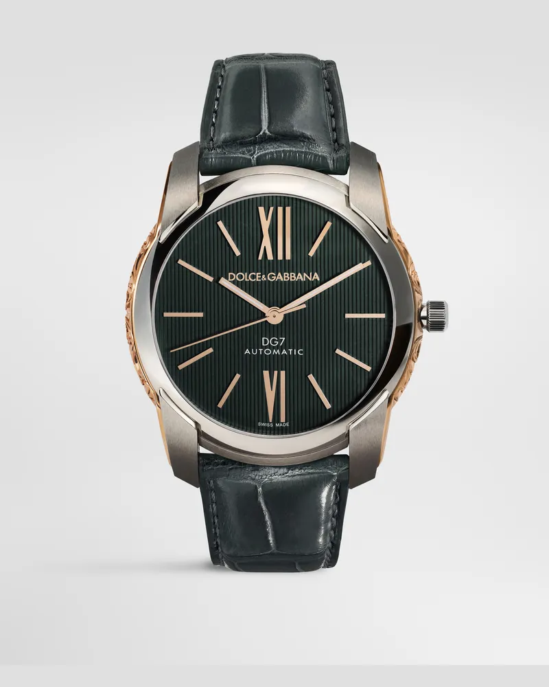 Dolce & Gabbana Orologio Dg7 Gattopardo - Uomo Orologi Grigio Grigio
