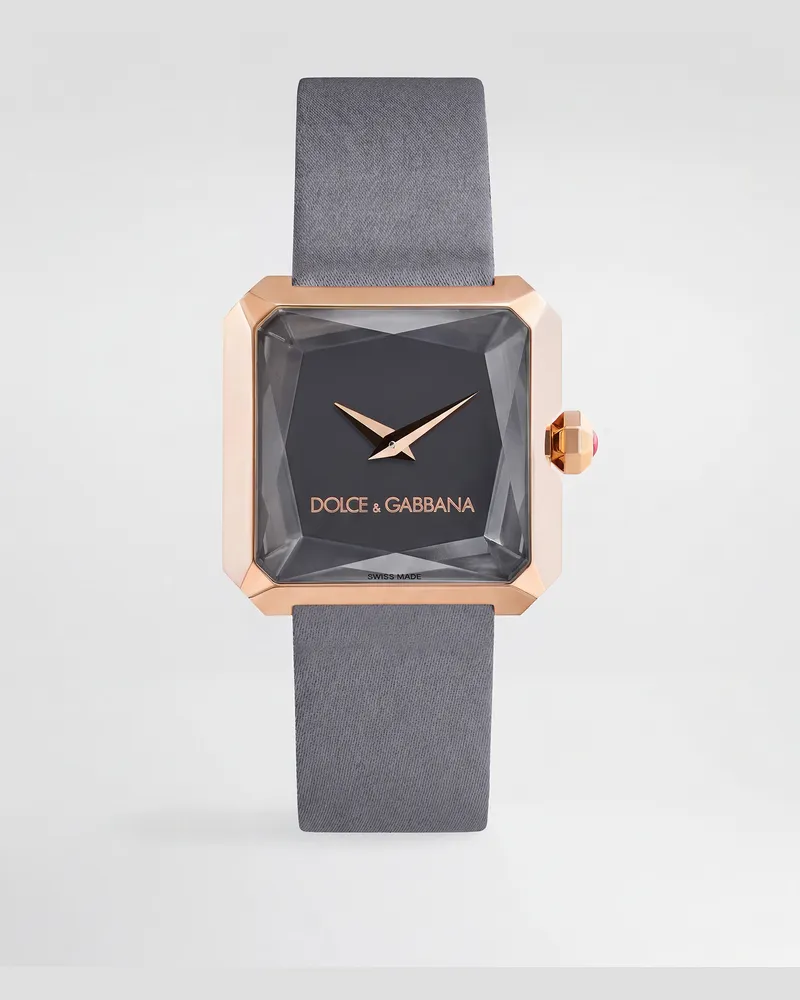 Dolce & Gabbana Sofia Watch In Rose Gold - Donna Orologi Grigio Grigio
