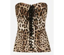 Bustier - Donna Camicie E Top Stampa Animalier