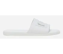 Slide Beachwear In Gomma - Uomo Sandali E Slide Bianco Gomma