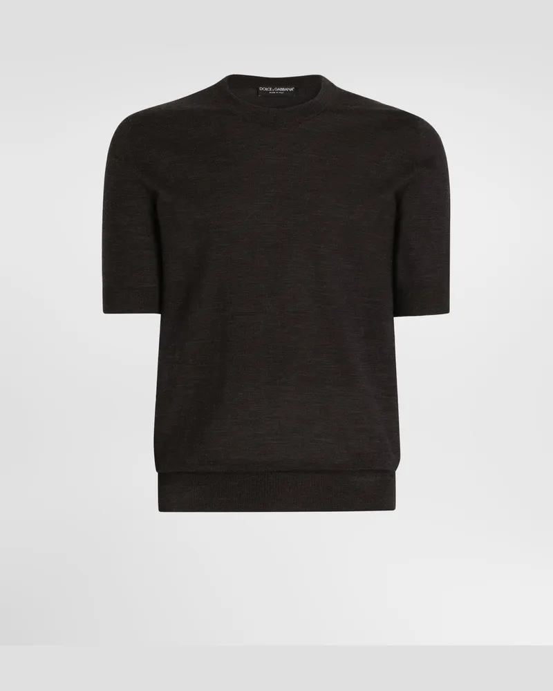 Dolce & Gabbana Pullover In Cashmere - Uomo Maglieria 