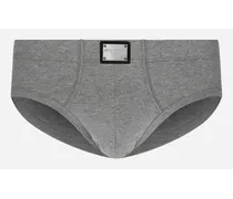 Slip Medio - Uomo Intimo E Loungewear Grigio Cotone