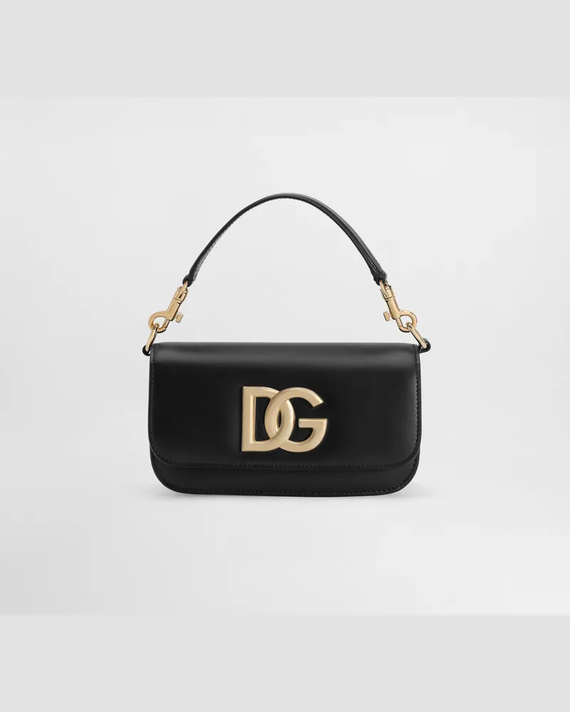 Dolce & Gabbana Borsa A Tracolla 3.5 - Donna Borse A Spalla E Tracolla Nero Pelle Nero