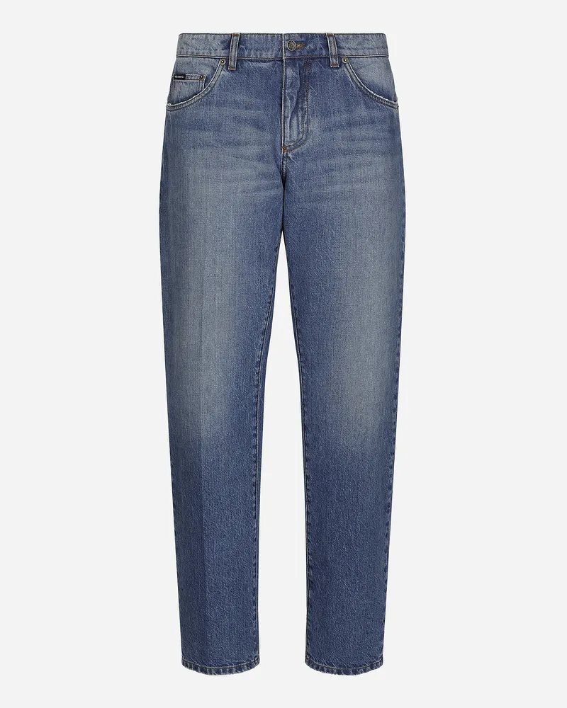 Dolce & Gabbana Jeans Classic Denim Blu - Uomo Denim Multicolore Variante