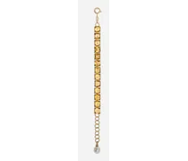 Dolce & Gabbana Anna Bracelet In Yellow Gold With Citrine Quartzes - Donna Bracciali Oro Oro Oro