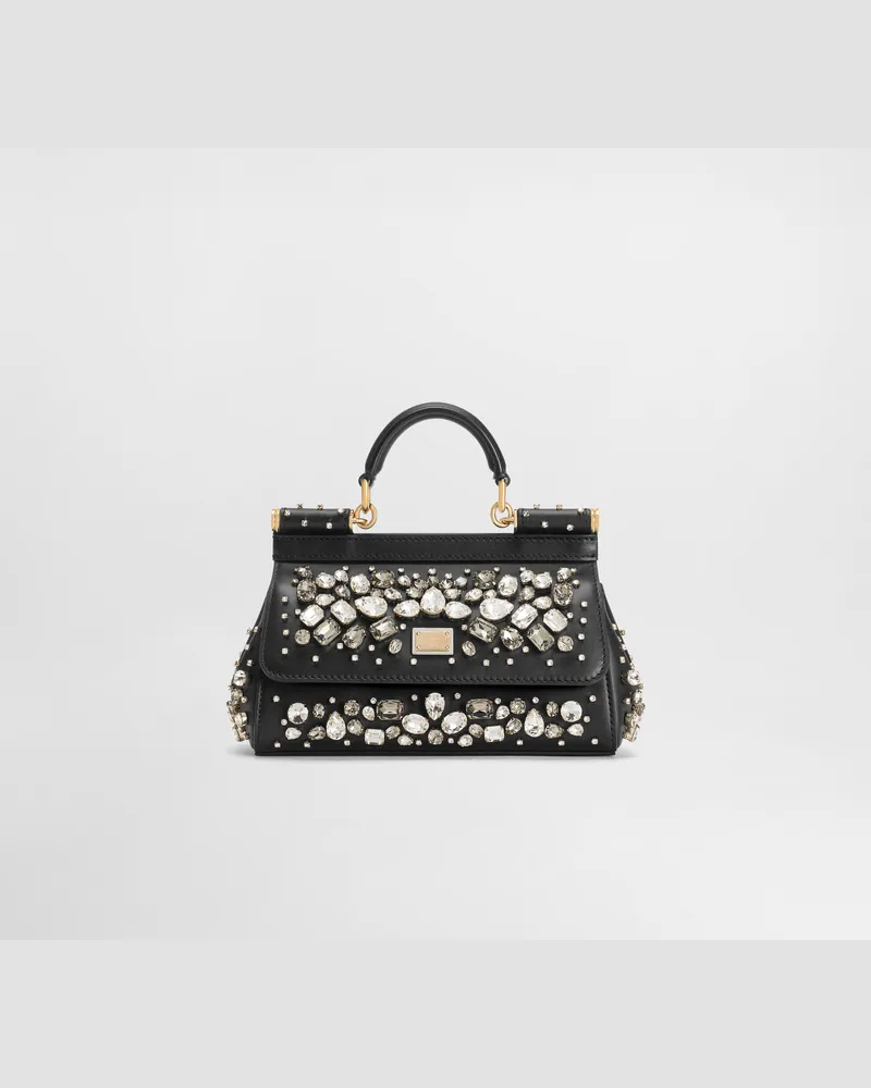 Dolce & Gabbana Borsa A Mano Sicily Piccola - Donna Borse A Mano Multicolore Multicolore