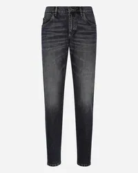 Dolce & Gabbana Jeans Regular Denim Blu - Uomo Denim Multicolore Variante