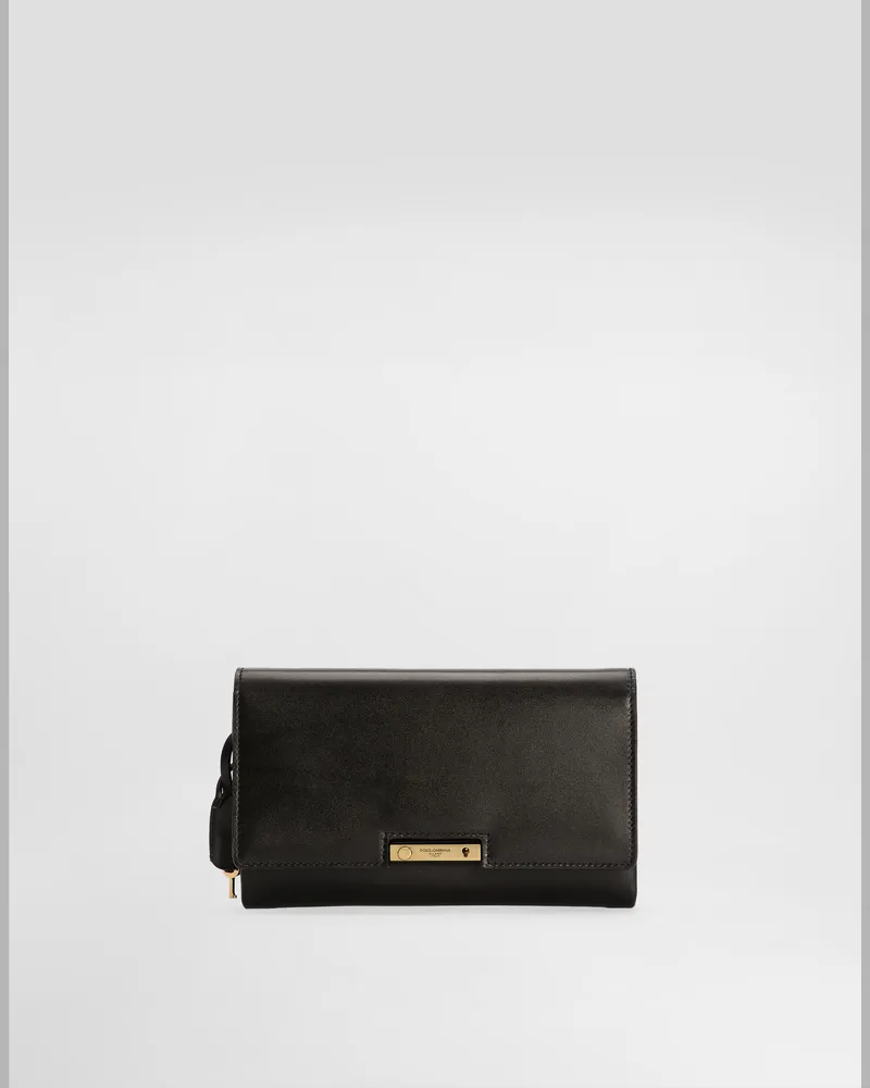 Dolce & Gabbana Mini Bag In Pelle Di Vitello - Uomo Borse A Tracolla Nero Nero