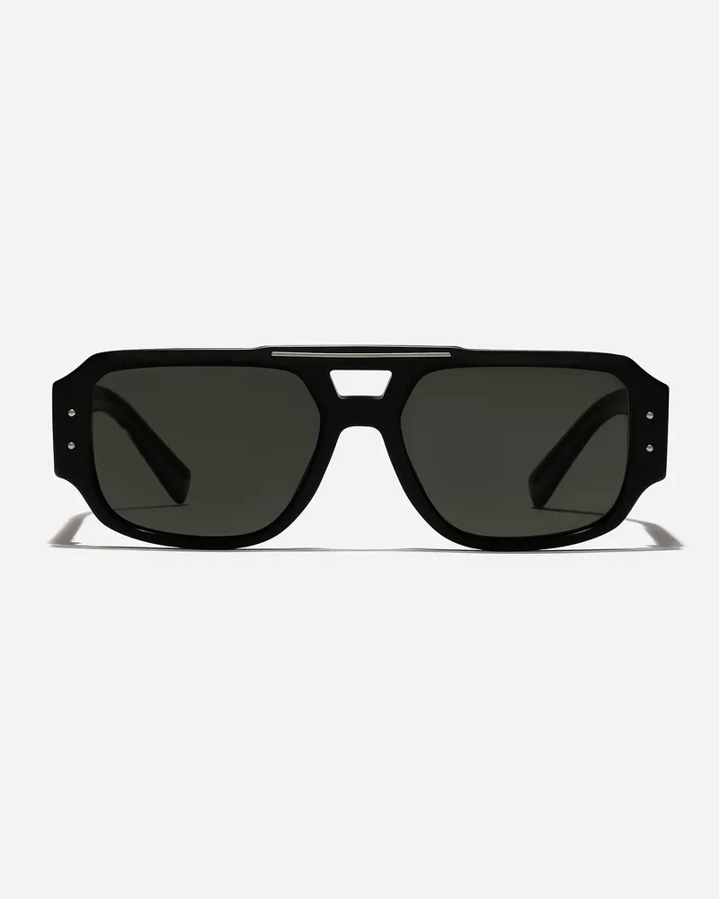 Dolce & Gabbana Occhiali Da Sole Dna - Uomo Novità Nero Spazzolato Generic
