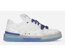Sneaker New Roma In Cuoio - Uomo Sneaker Blu
