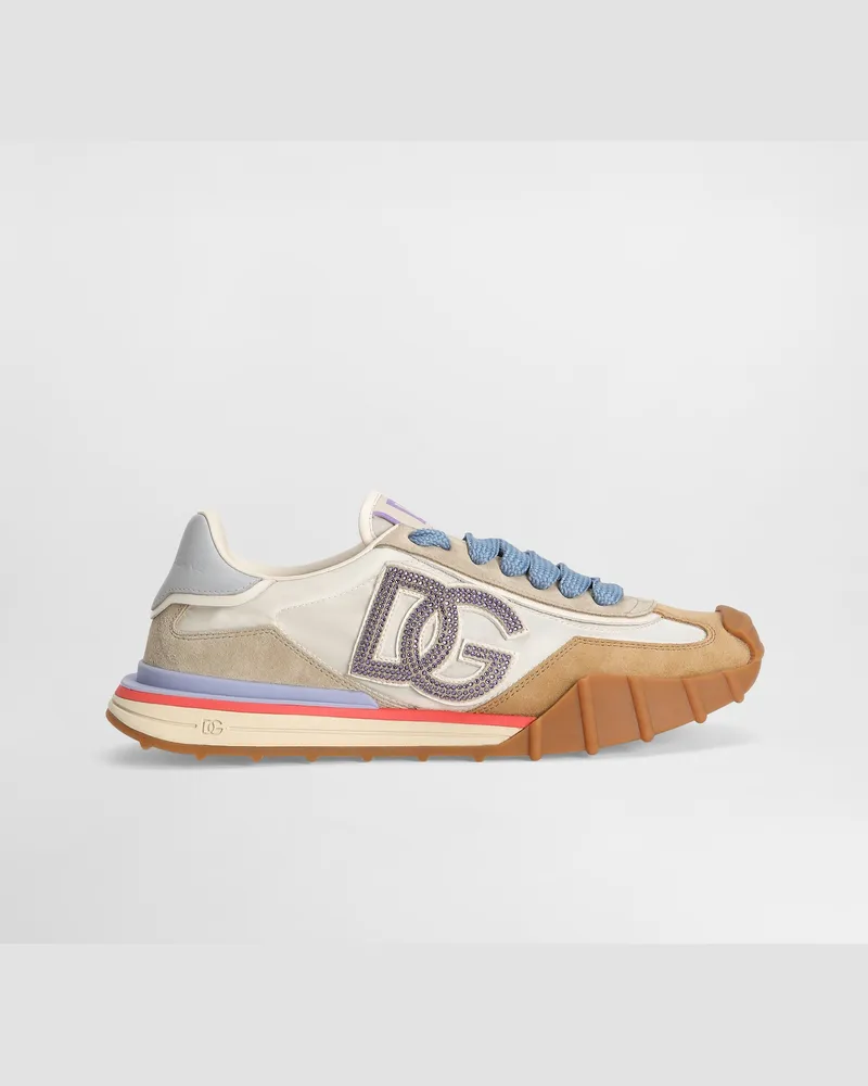 Dolce & Gabbana Sneaker Dg Athletic In Tessuto - Donna Sneaker Multicolore Multicolore