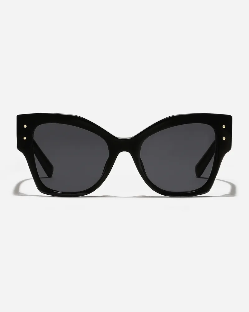 Dolce & Gabbana Occhiali Da Sole Dg Logo Plaque - Donna Novità Nero Acetato Generic