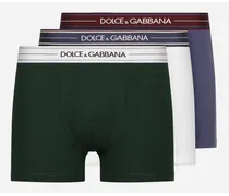 3-pack Boxer Regular Cotone Stretch - Uomo Intimo E Loungewear Multicolore