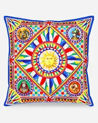 Dolce & Gabbana Canvas Cushion Small - Cuscini Piccoli Multicolore Multicolore