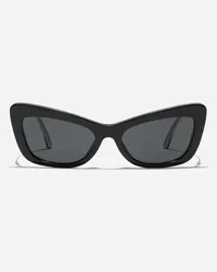 Dolce & Gabbana Occhiali Da Sole Dg Crystal - Donna Occhiali Da Sole Nero Acetato Generic