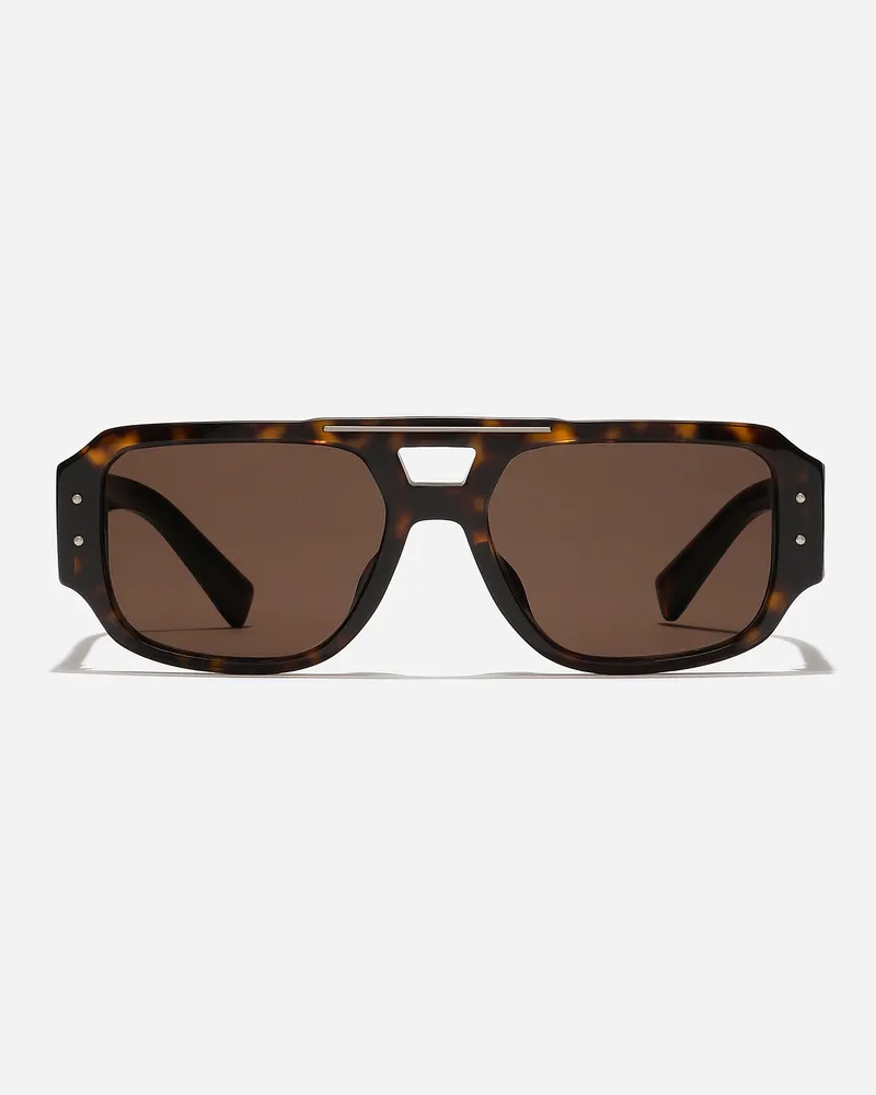 Dolce & Gabbana Occhiali Da Sole Dna - Uomo Novità Avana Acetato Generic