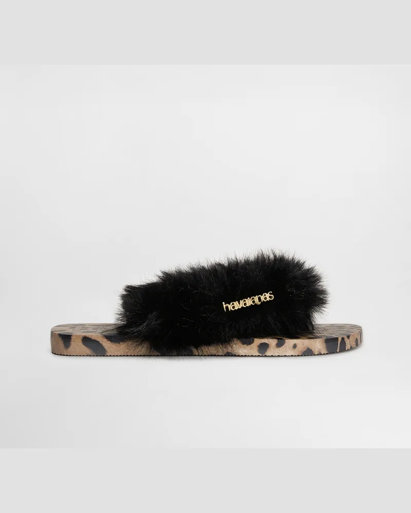 Dolce & Gabbana X Havaianas Flip-flop Leopardo - Uomo Slide E Mule Multicolore Multicolore