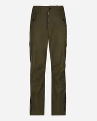 Dolce & Gabbana Pantalone Cargo In Tecno Tela - Uomo Pantaloni E Shorts Multicolore Multicolore