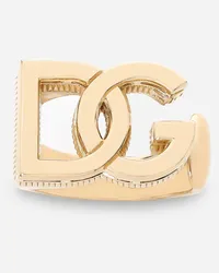 Dolce & Gabbana Logo Ring In Yellow 18kt Gold - Donna Anelli Oro Oro