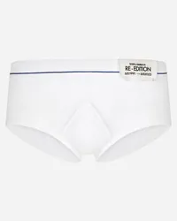 Dolce & Gabbana Slip Brando - Uomo Intimo E Loungewear Bianco Cotone Bianco